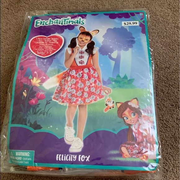 NEW ENCHANTIMALS FELICITY FOX COSTUME - Picture 1 of 8